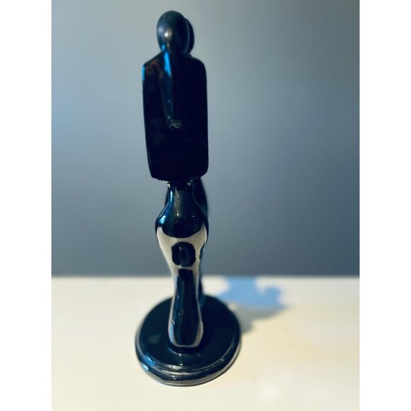 Forever Love – Black Marble Sculpture - 10” Tall - Picture 4 of 8